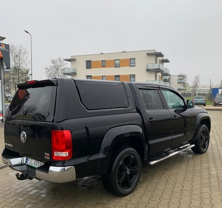 Volkswagen Amarok cena 54400 przebieg: 284000, rok produkcji 2010 z Kościan małe 37